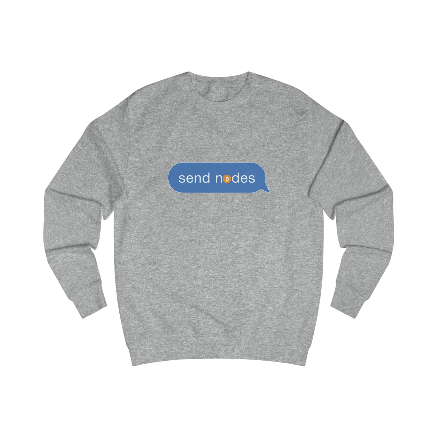 Send Nodes - Fitted Crewneck Sweatshirt