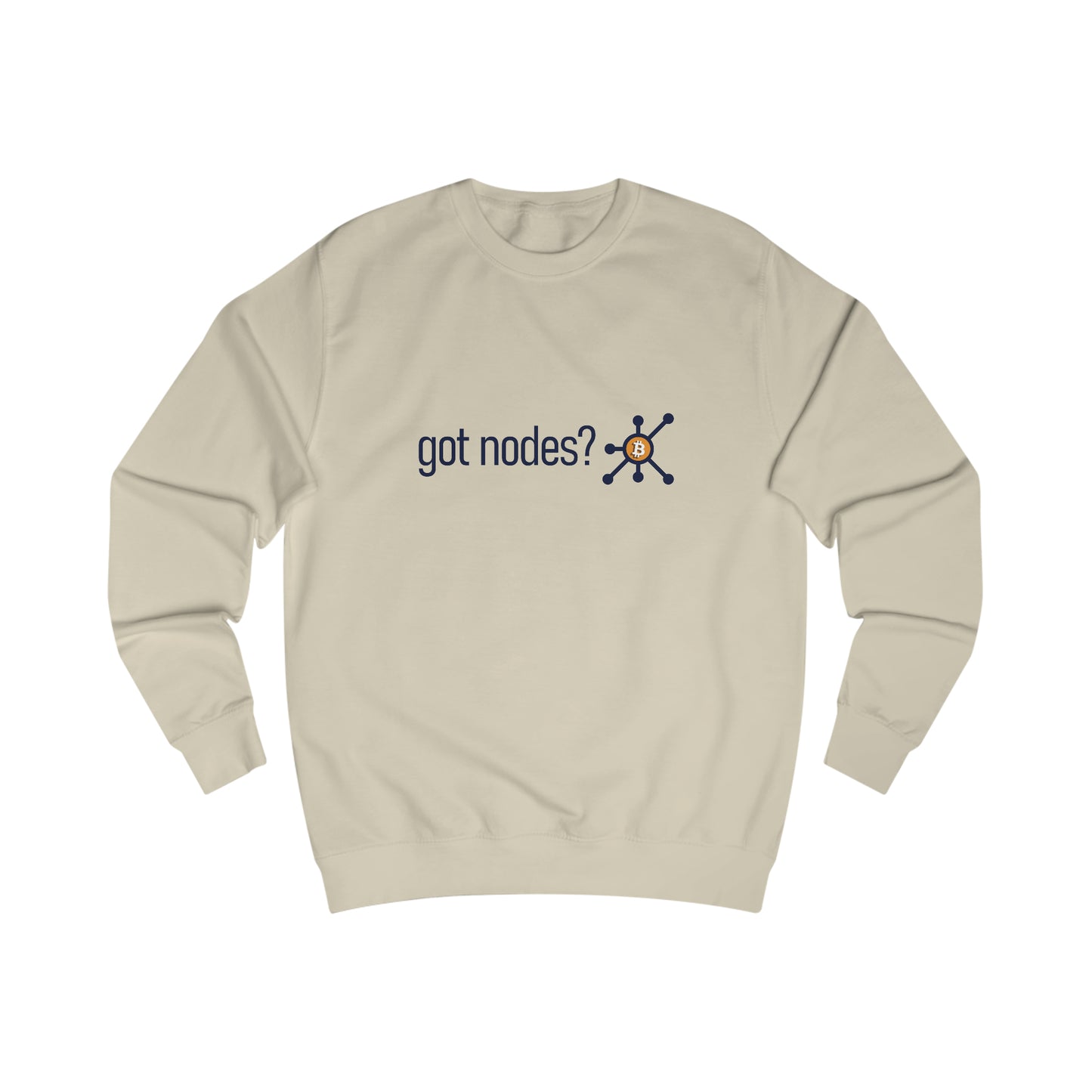 Got Nodes? - Fitted Crewneck Sweatshirt