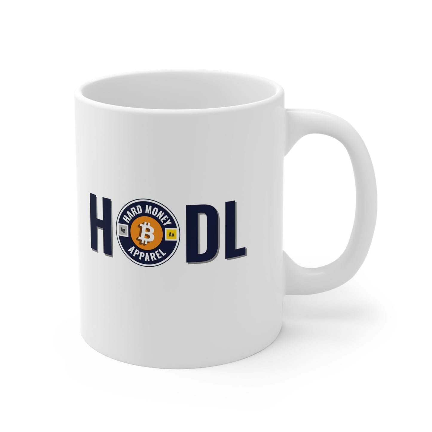 Hard Money HODL - Ceramic Mug 11oz