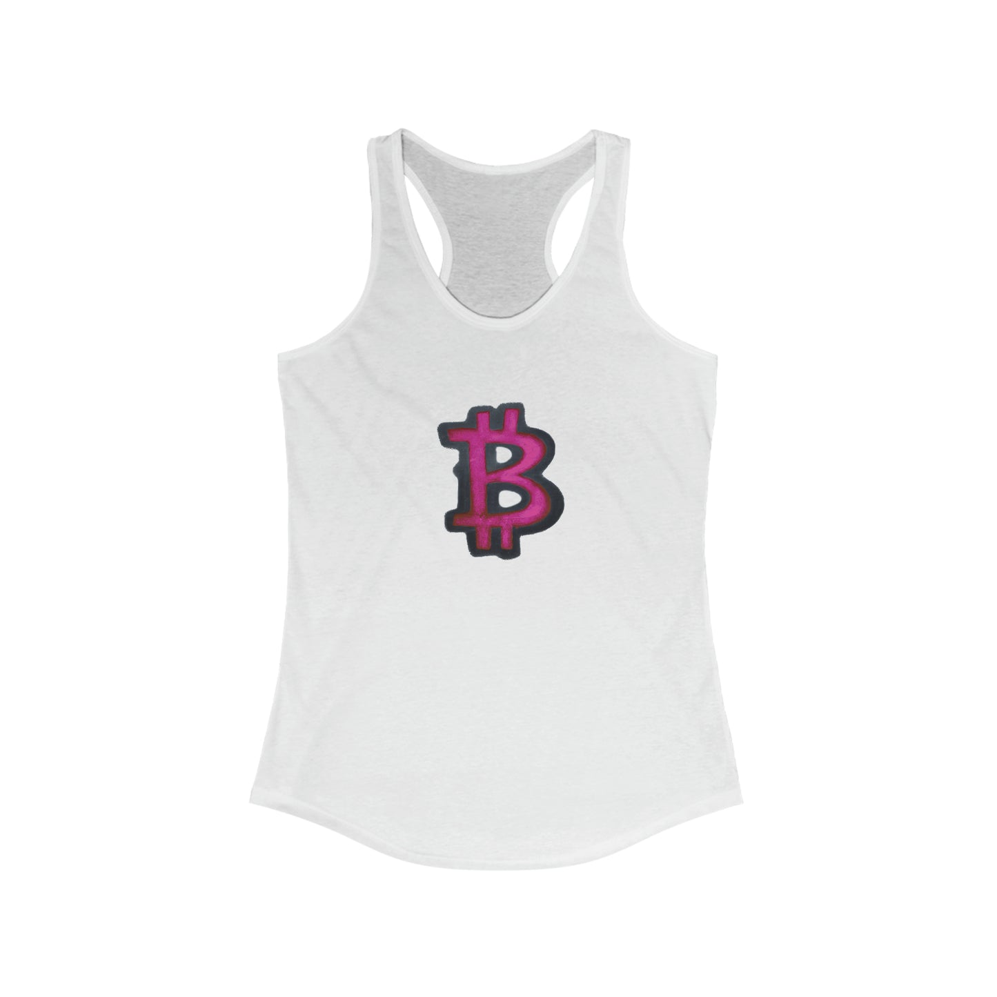 Pink Graffiti B - Women's Racerback Tank