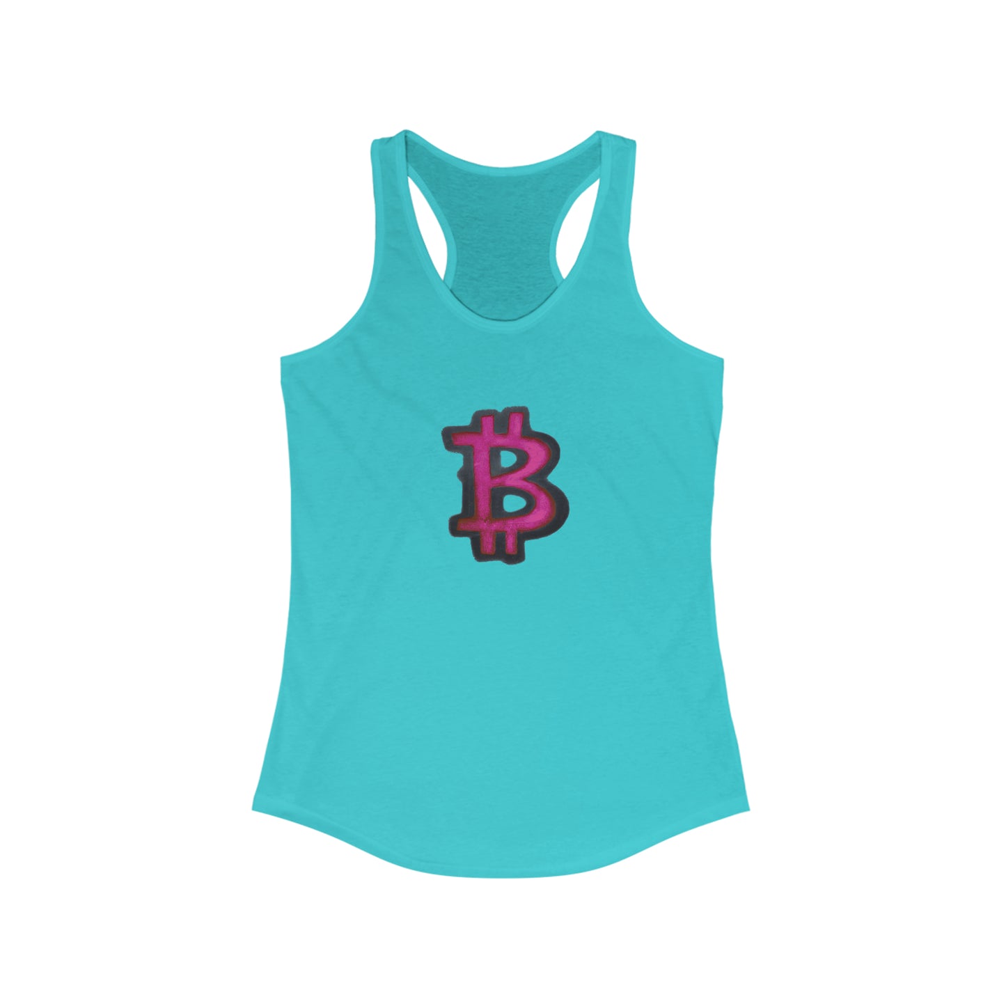 Pink Graffiti B - Women's Racerback Tank