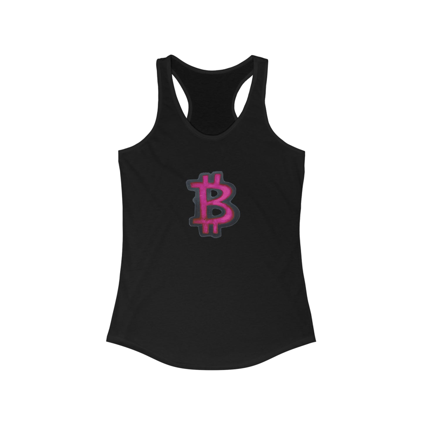 Pink Graffiti B - Women's Racerback Tank