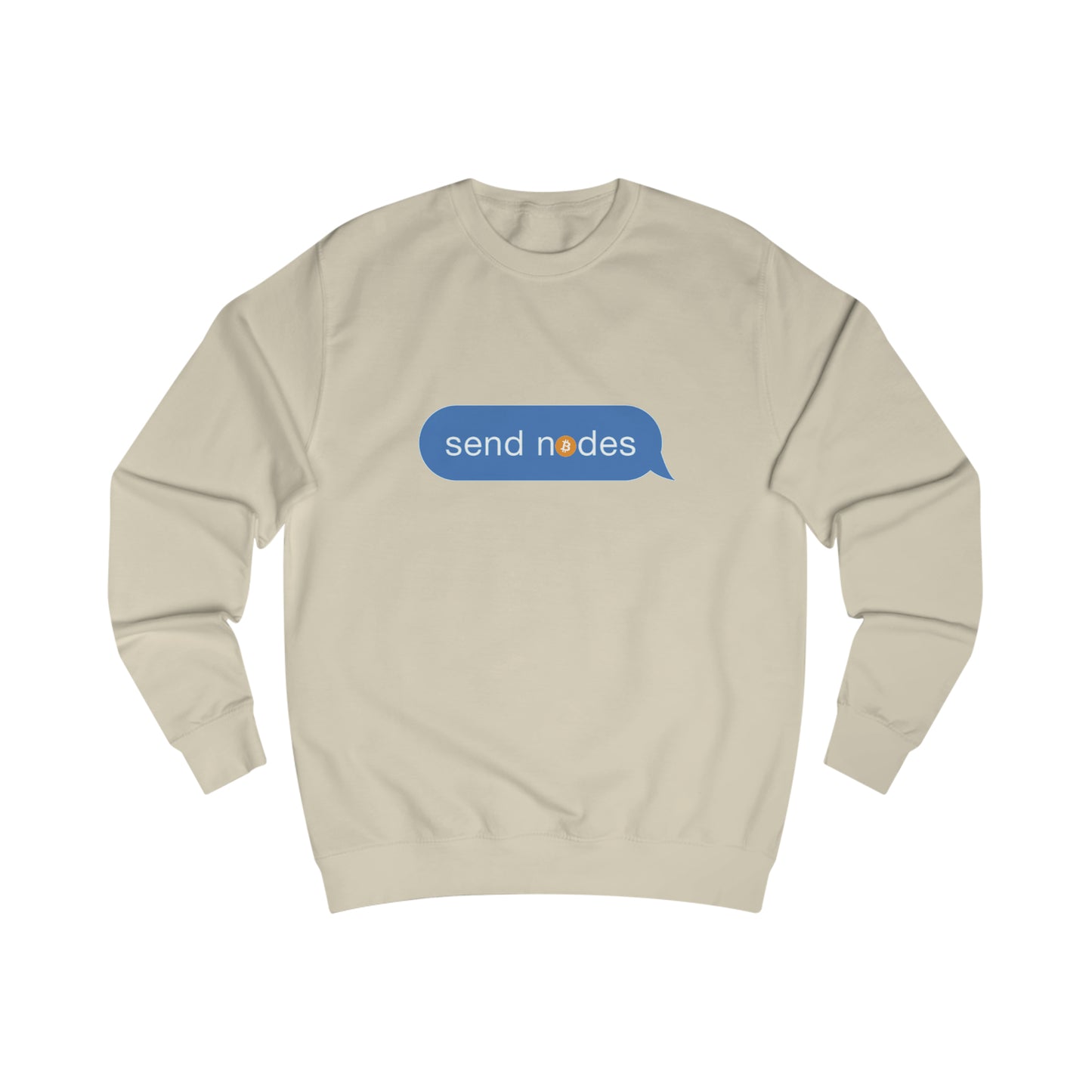 Send Nodes - Fitted Crewneck Sweatshirt