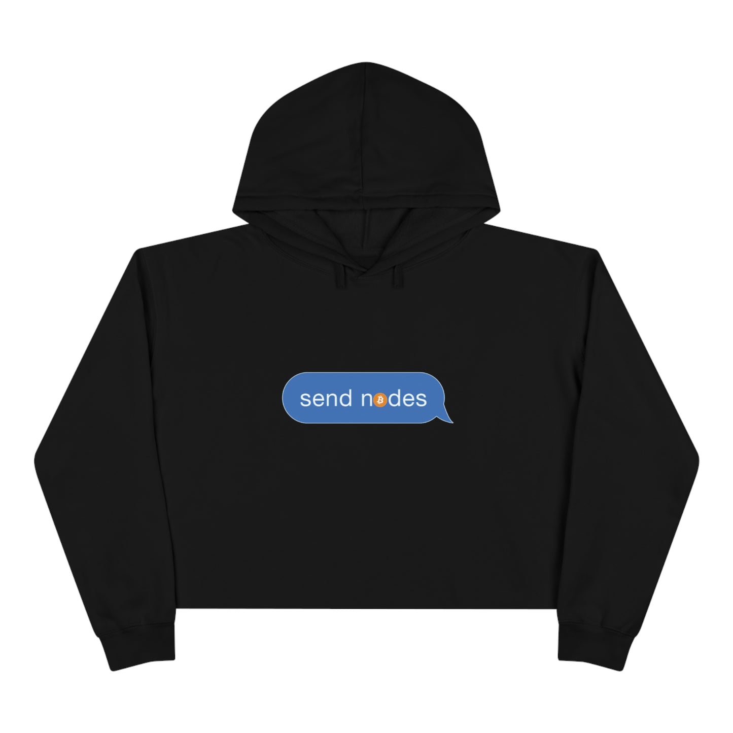 Send Nodes - Crop Hoodie