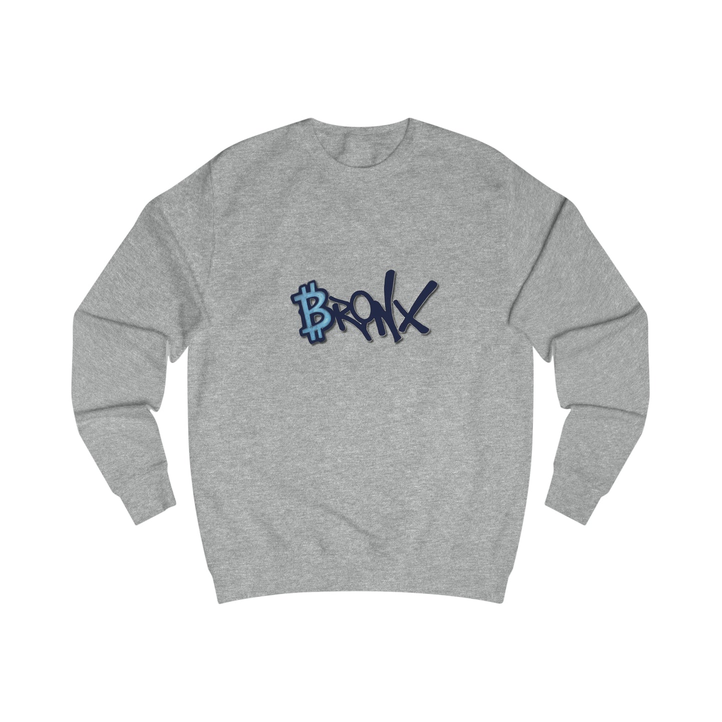 Bronx Bitcoin Club - Fitted Crewneck Sweatshirt