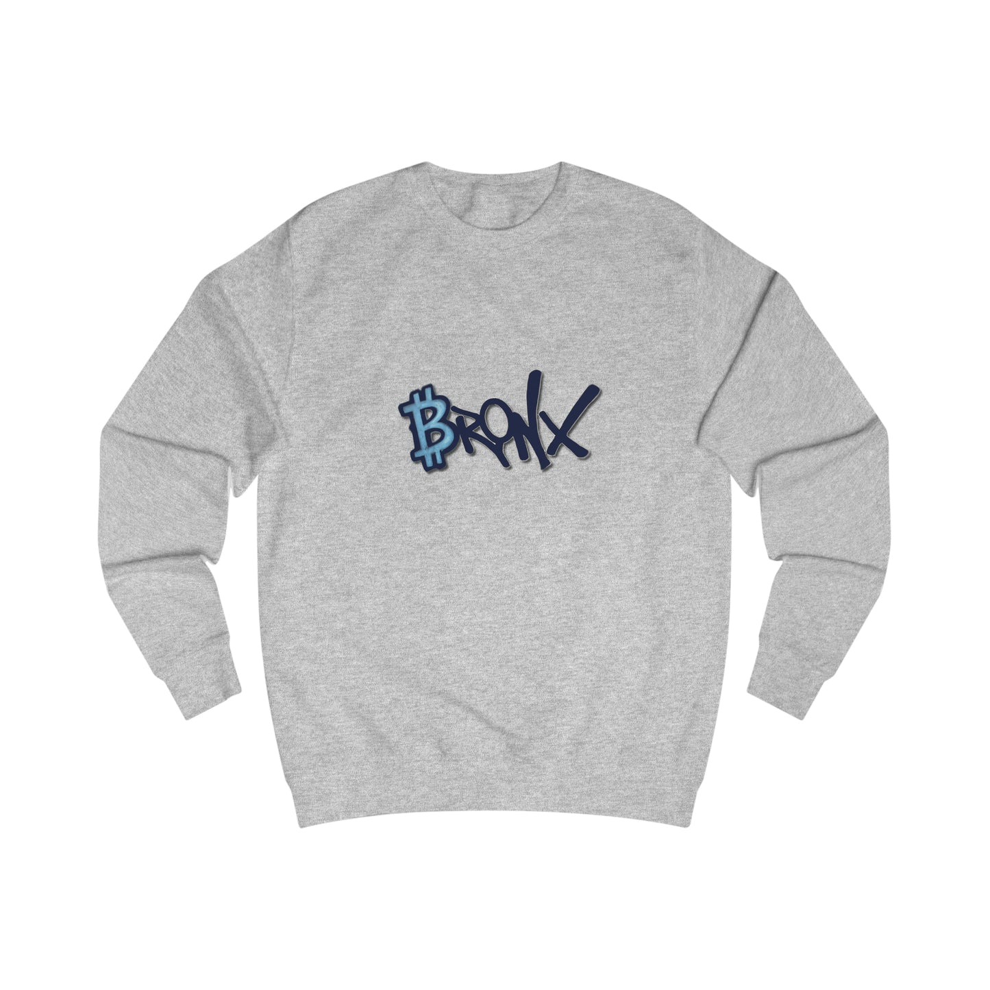 Bronx Bitcoin Club - Fitted Crewneck Sweatshirt