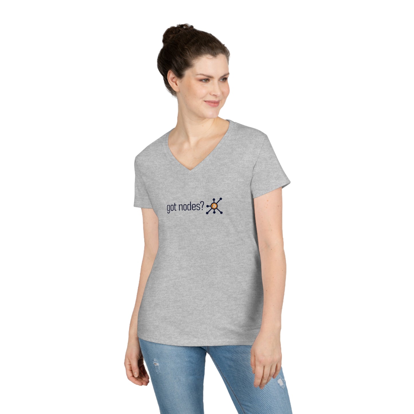 Got Nodes? - Ladies' V-Neck T-Shirt