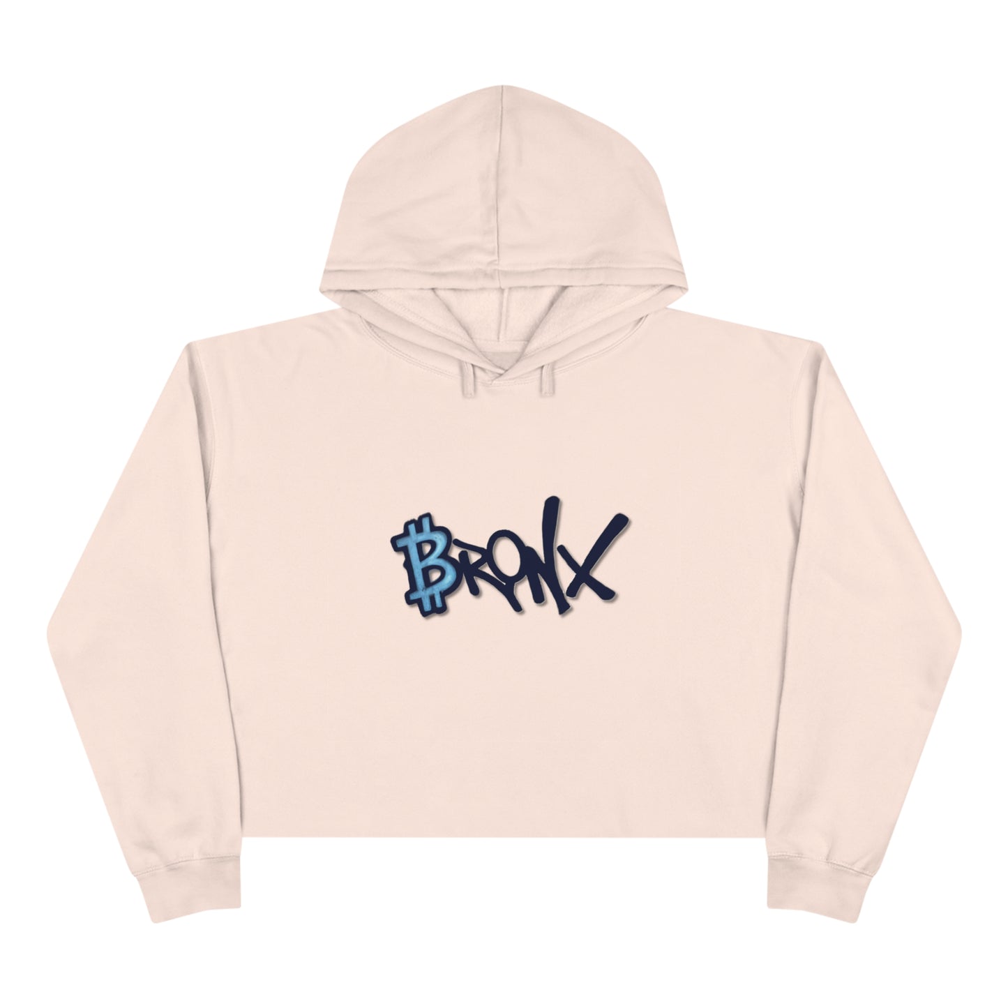 Bronx Bitcoin Club - Crop Hoodie