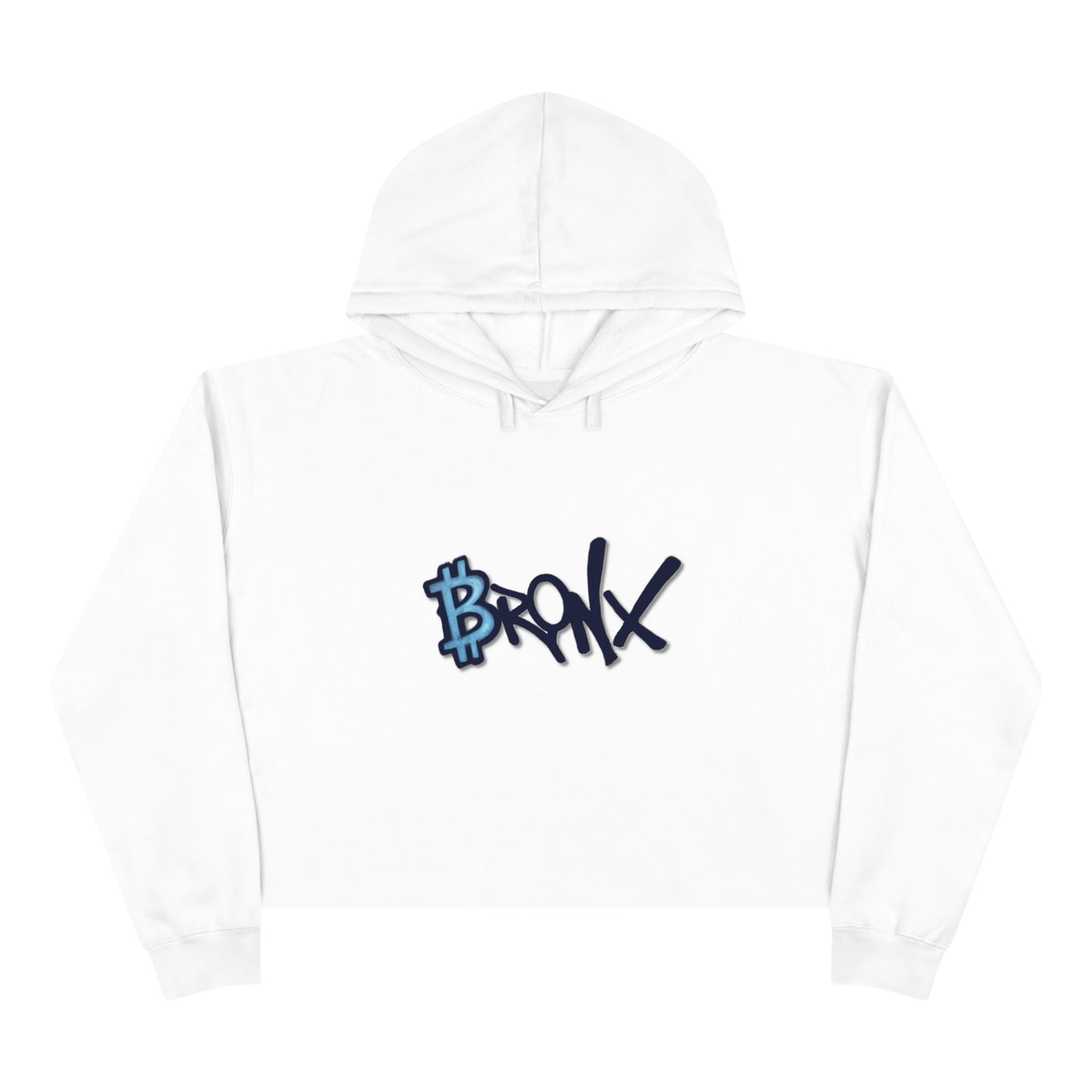 Bronx Bitcoin Club - Crop Hoodie