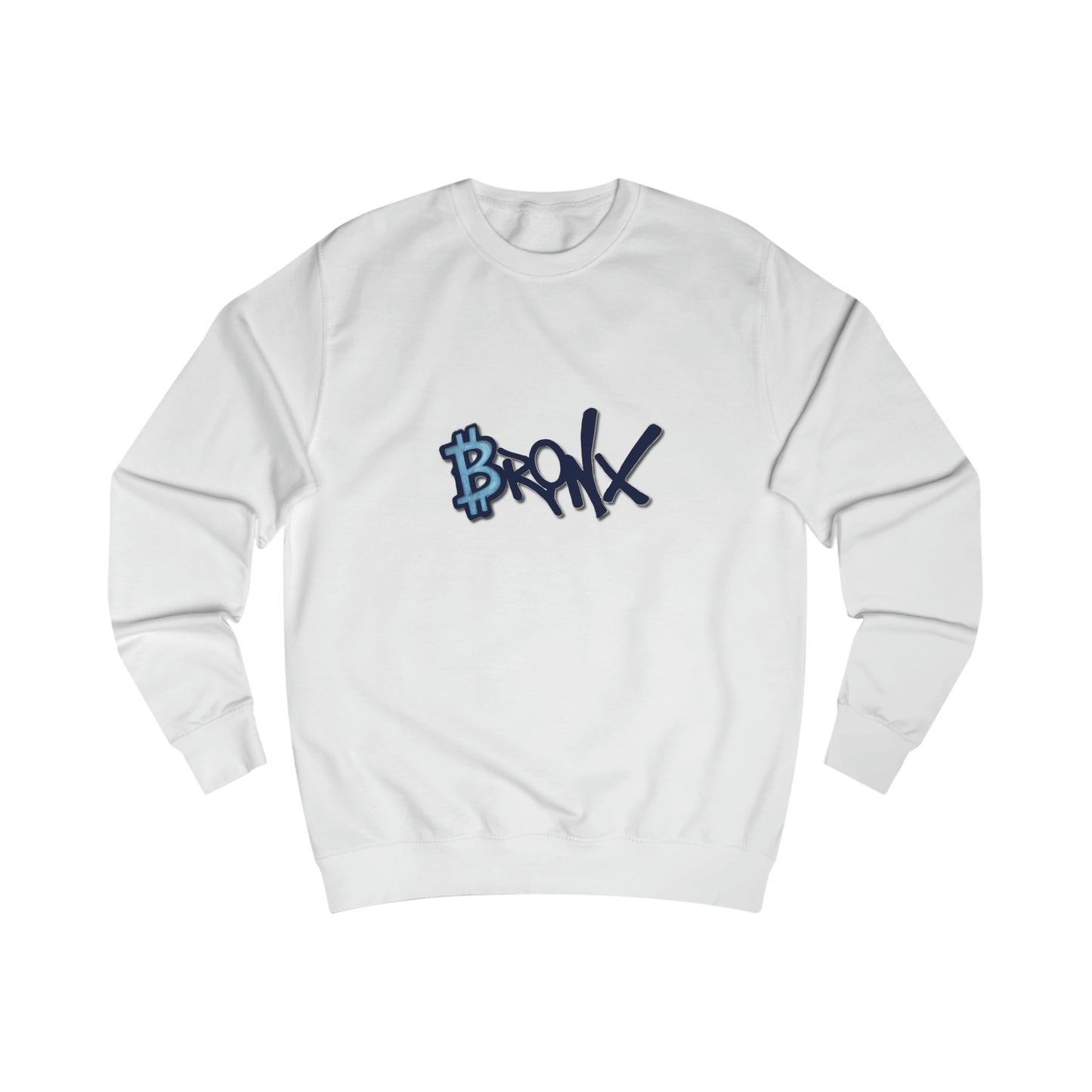 Bronx Bitcoin Club - Fitted Crewneck Sweatshirt