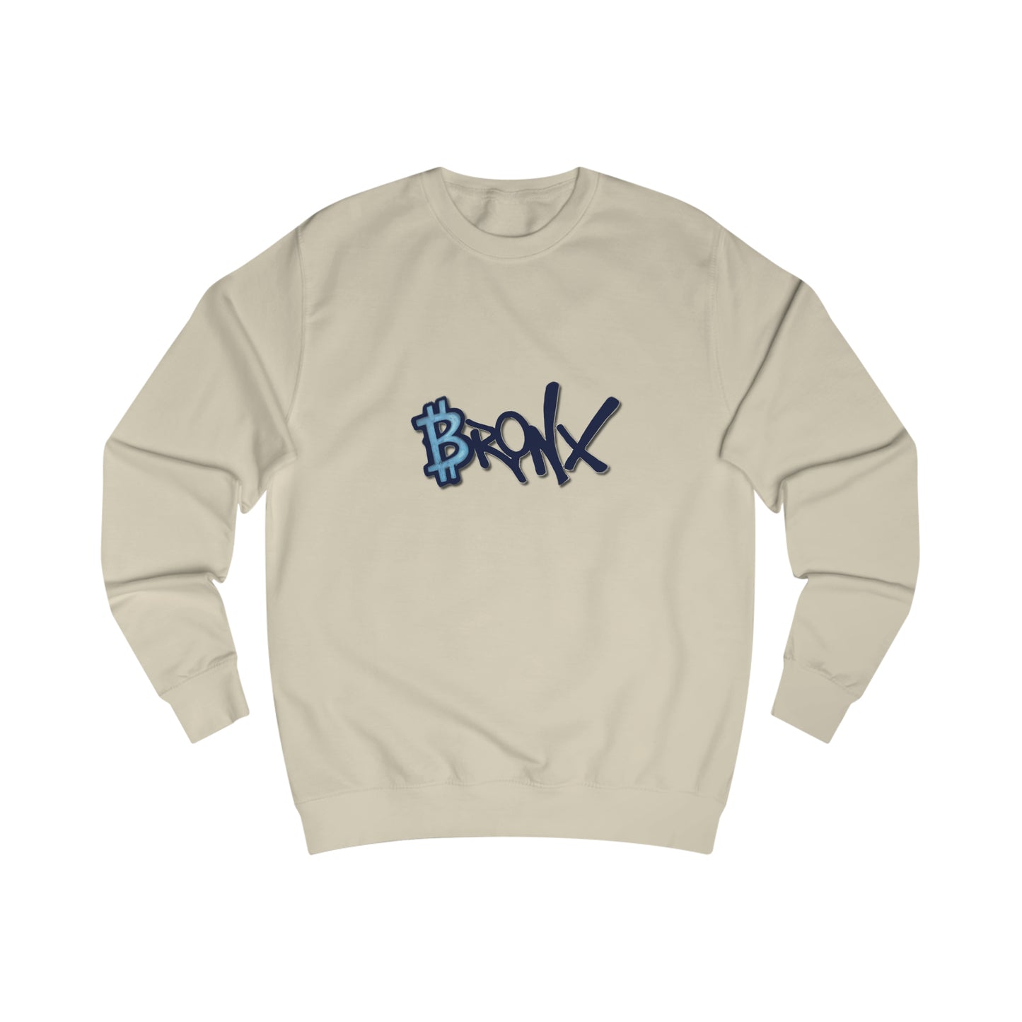 Bronx Bitcoin Club - Fitted Crewneck Sweatshirt