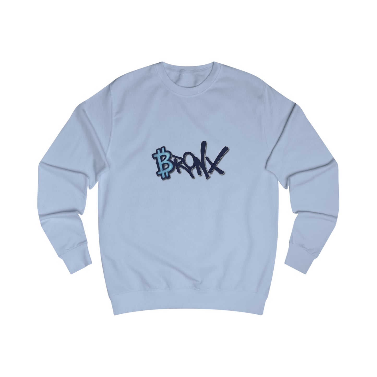 Bronx Bitcoin Club - Fitted Crewneck Sweatshirt