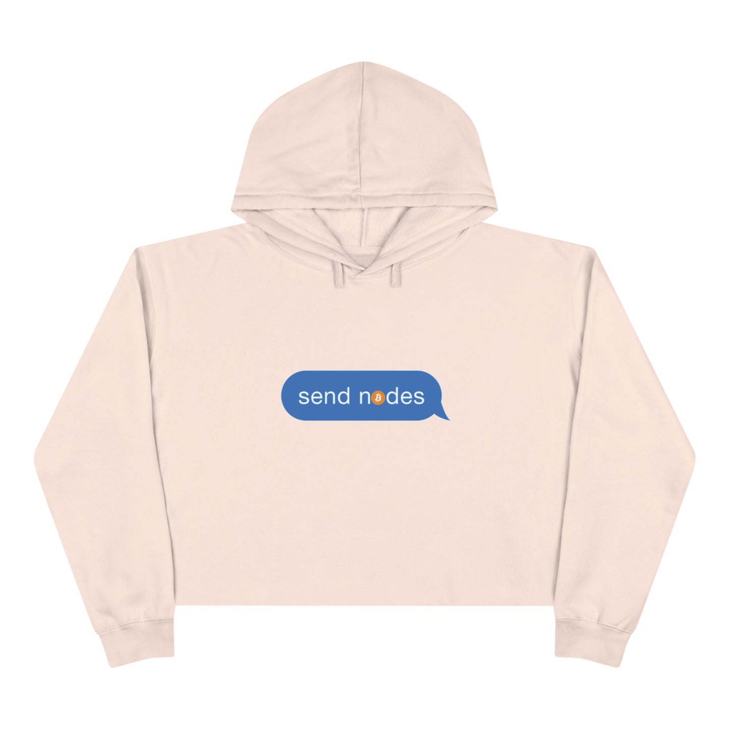 Send Nodes - Crop Hoodie