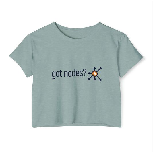 Got Nodes? - Women's Crop Top