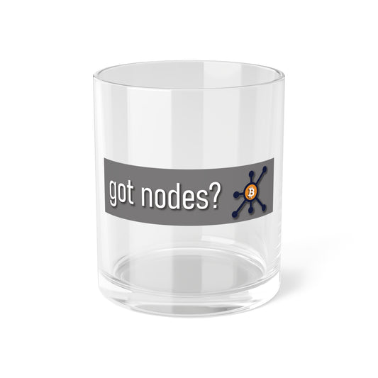 Got Nodes? - Bar Glass