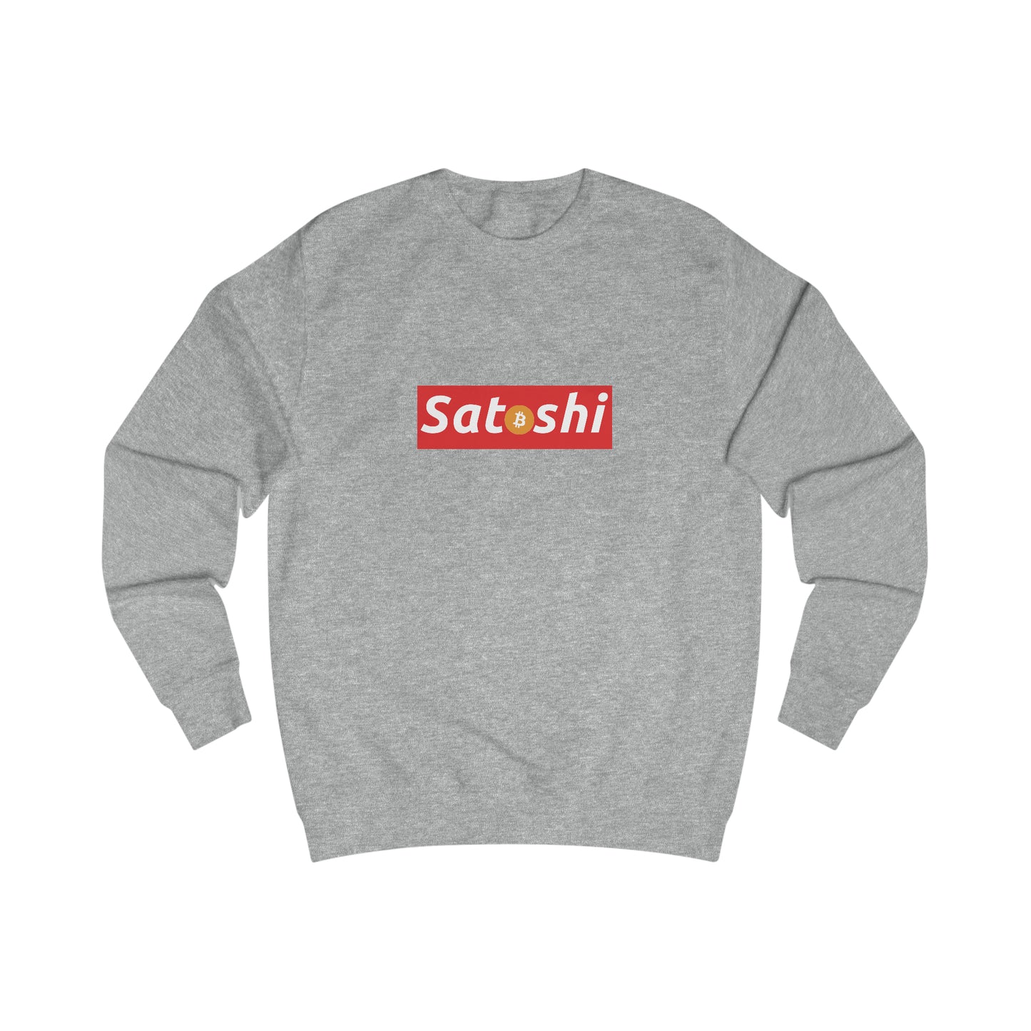 Satoshi is Supreme - Fitted Crewneck Sweatshirt