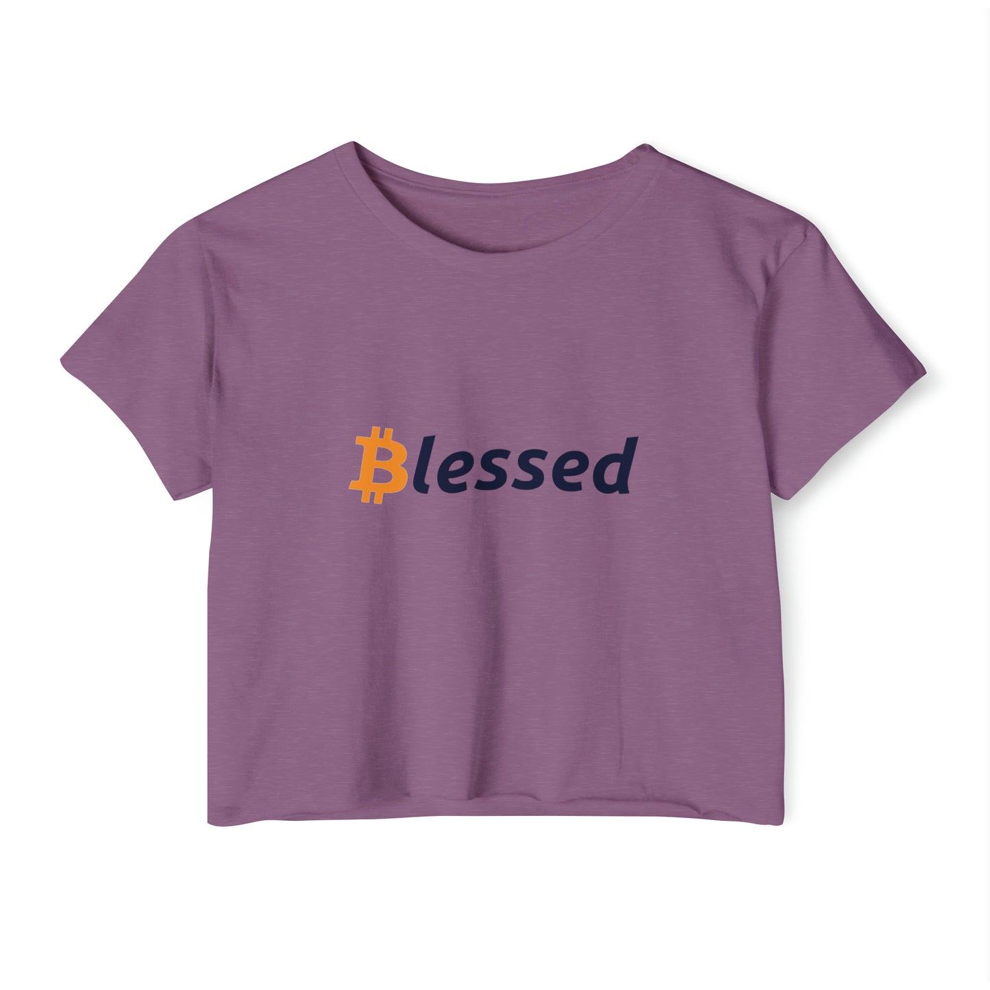 Blessed by Bitcoin - Women's Crop Top