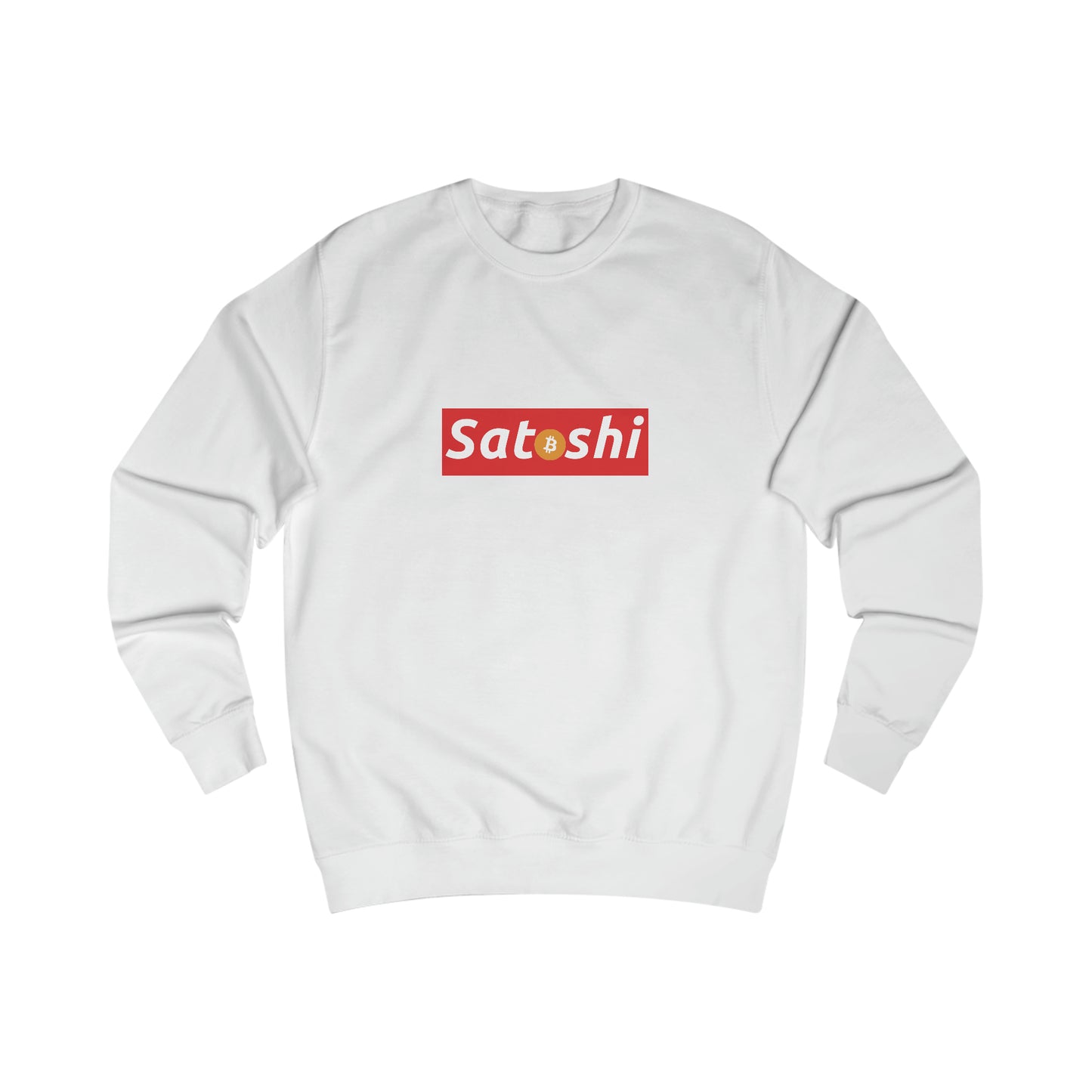 Satoshi is Supreme - Fitted Crewneck Sweatshirt