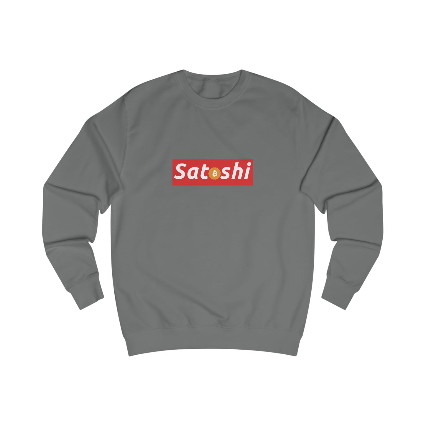 Satoshi is Supreme - Fitted Crewneck Sweatshirt