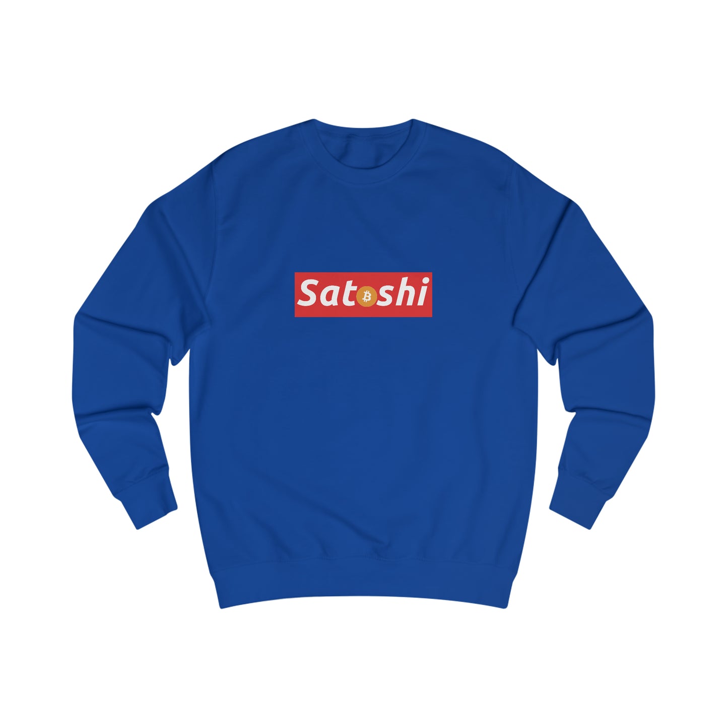 Satoshi is Supreme - Fitted Crewneck Sweatshirt