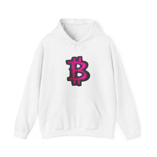 Pink Graffiti B - Hooded Sweatshirt