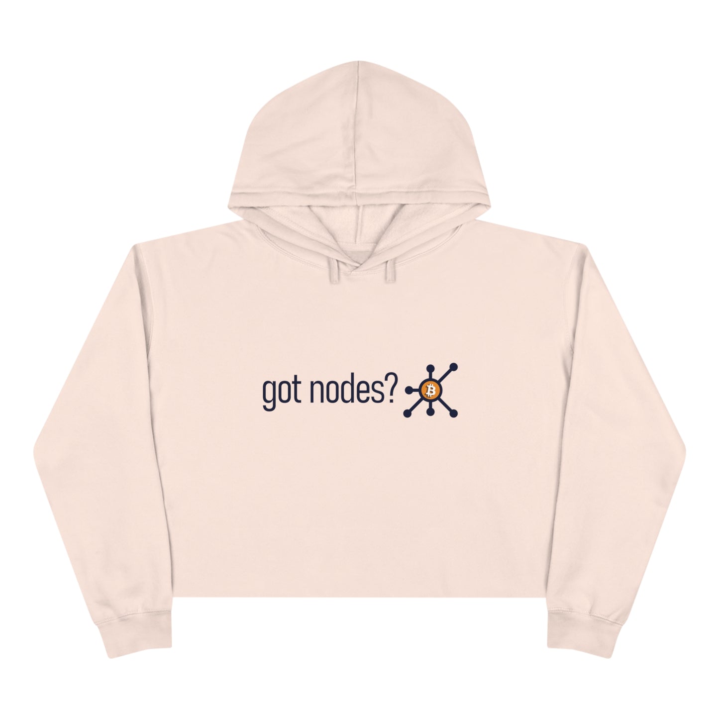 Got Nodes? - Crop Hoodie