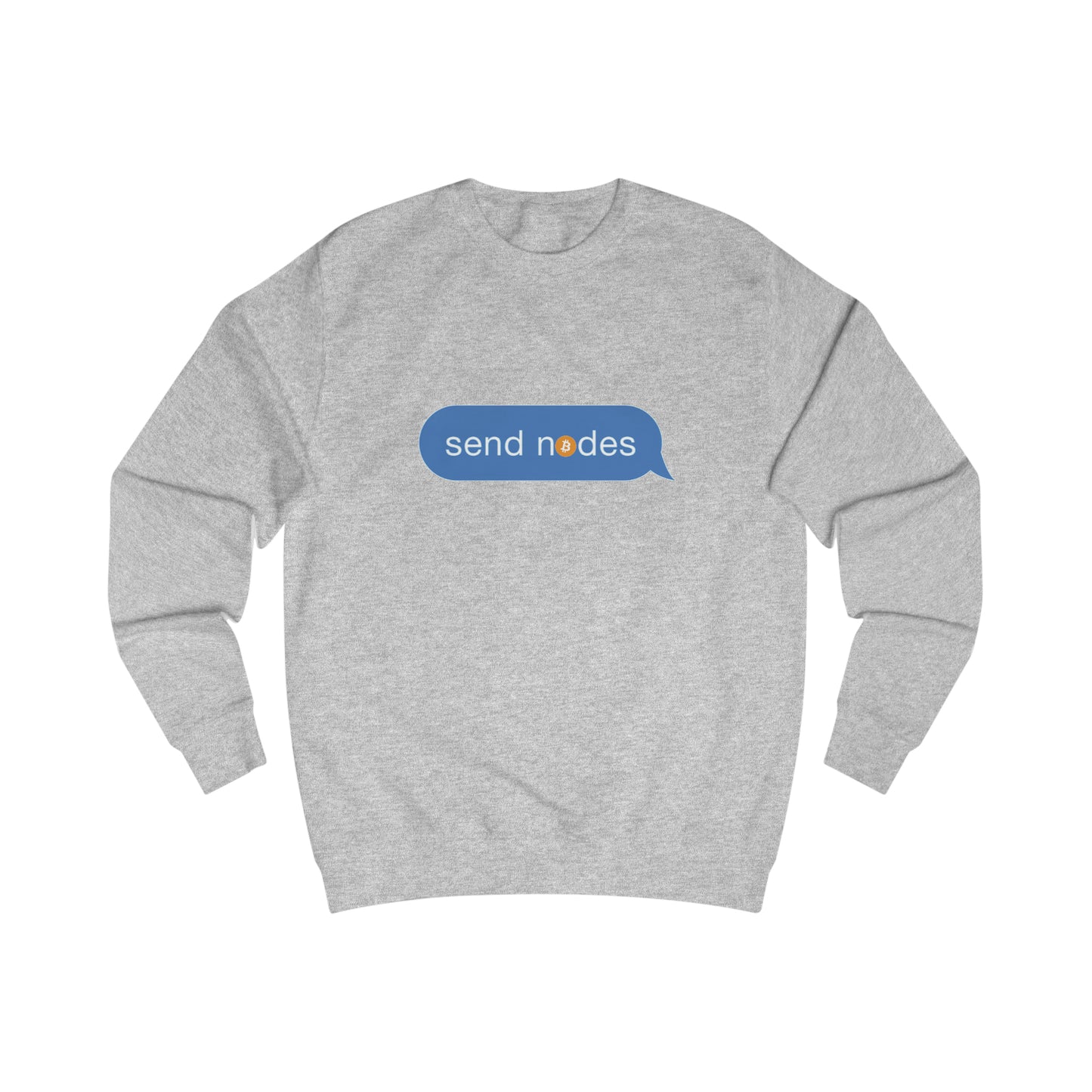 Send Nodes - Fitted Crewneck Sweatshirt