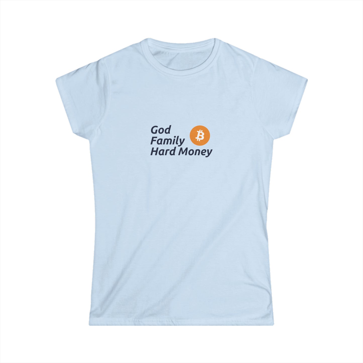 God, Family, Money - Women's Softstyle Tee